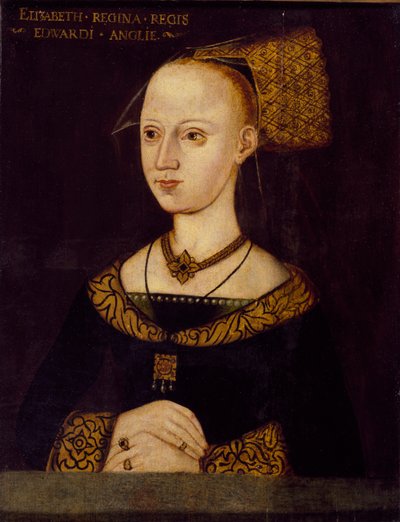 Elizabeth Woodville, Königin von Edward IV, ca. 1500 von Unbekannt