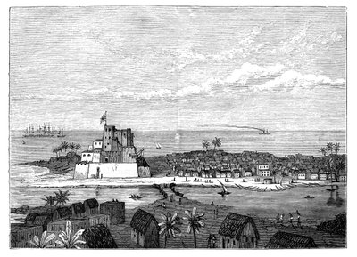 Elmina, Goldküste, Westafrika, ca. 1890 von Unbekannt