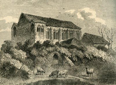 Eltham Palace im Jahr 1790, ca. 1878 von Unbekannt