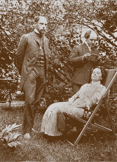 Emil, Anna und Nikolai Medtner, 1900er Jahre von Unbekannt