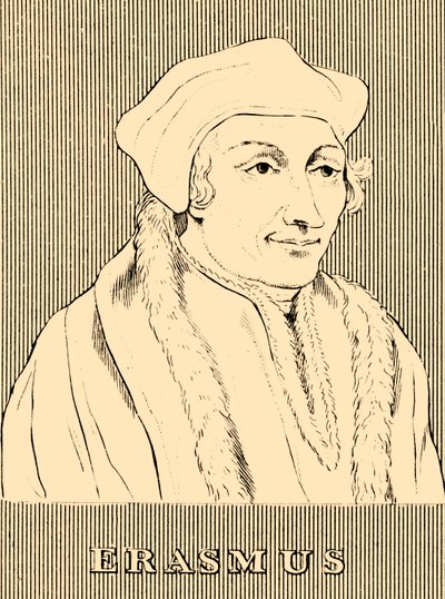 Erasmus, 1466-1536, 1830 von Unbekannt