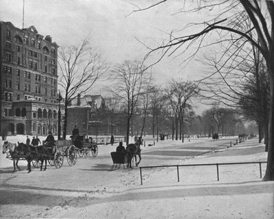 Euclid Avenue, Cleveland, Ohio, USA, ca. 1900 von Unbekannt