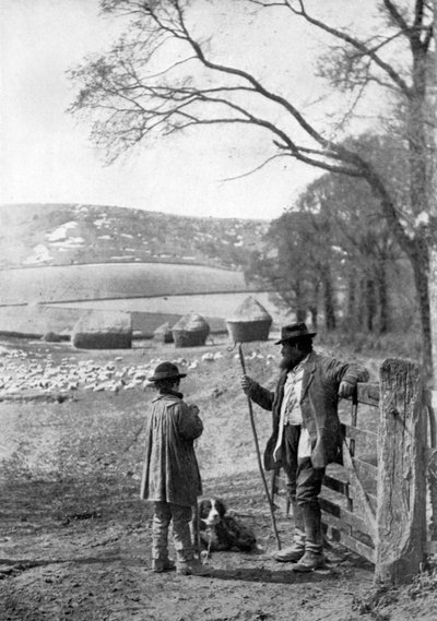 Alltagsleben auf dem Land, 1926 von Unbekannt