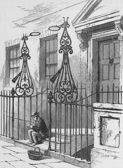 Löscher, Berkeley Square, 1890 von Unbekannt