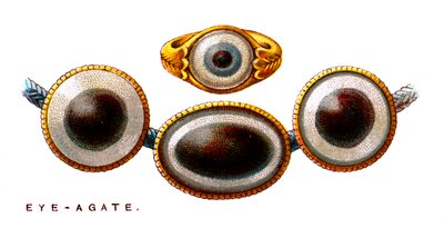 Achatauge, 1923 von Unbekannt