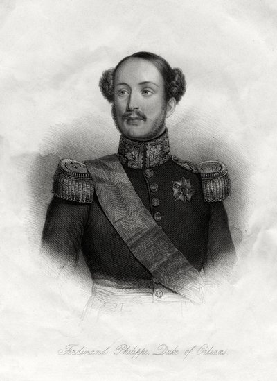 Ferdinand-Philippe 1810-1842, Prinz von Frankreich, 19. Jahrhundert von Unbekannt