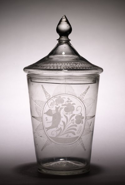 Flip-Glas, späte 1700er Jahre von Unbekannt