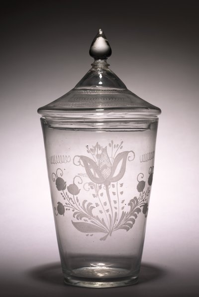 Flip-Glas, späte 1700er von Unbekannt