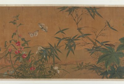 Blumen, Vögel und Insekten von Unbekannt