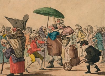 Folies De Carnaval, spätes 18. - frühes 19. Jahrhundert von Unbekannt