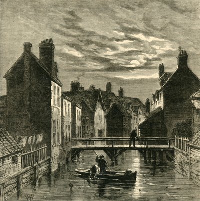 Folly Ditch, Jacobs Island, um 1878 von Unbekannt