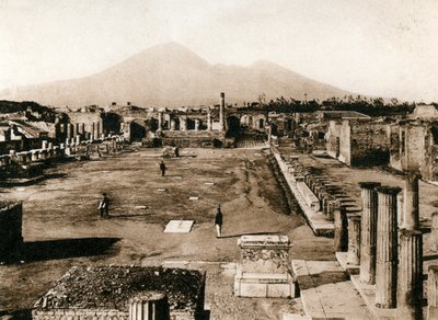 Foro civile, Pompeji, Italien, um 1900er von Unbekannt