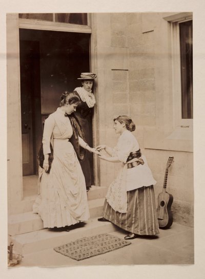 Wahrsagerin, ca. 1895 von Unbekannt