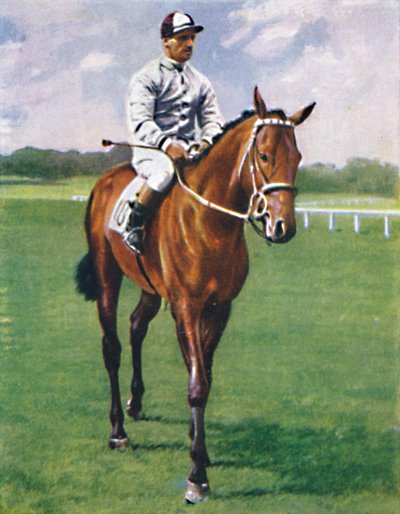 Fingerhut II. Jockey: G. Richards, 1939 von Unbekannt