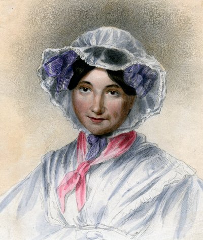 Frances Trollope, englische Schriftstellerin des 19. Jahrhunderts von Unbekannt