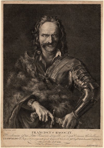 Franz II. Rákóczi, 1704 von Unbekannt