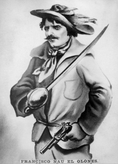 Francisco Nau El Olones, 1635-1668, 1920er von Unbekannt