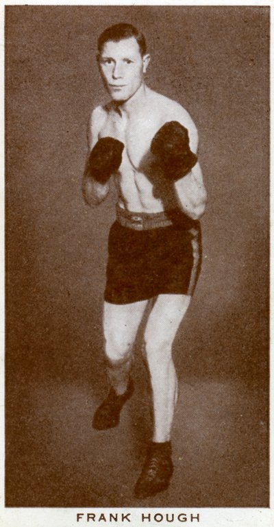 Frank Hough, britischer Boxer, 1938 von Unbekannt