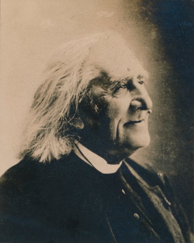 Franz Liszt, 1811-1886. Ungarischer Pianist und Komponist, 1894-1907 von Unbekannt