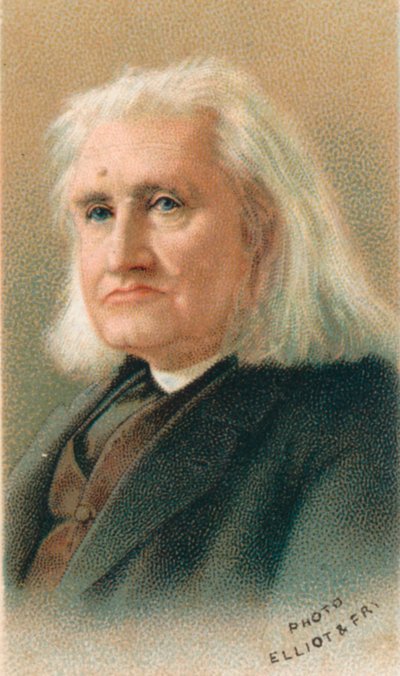 Franz Liszt 1811-1886, ungarischer Pianist und Komponist, 1911 von Unbekannt