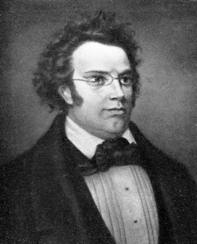 Franz Peter Schubert, 1797-1828, österreichischer Komponist, 1909 von Unbekannt