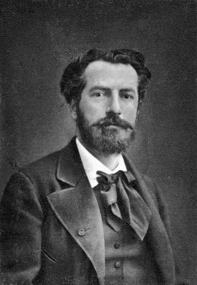 Frederic Bartholdi, französischer Bildhauer, 1880 von Unbekannt