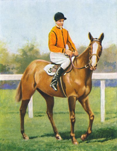 Freie Fahrt, Jockey: B. Hobbs, 1939 von Unbekannt