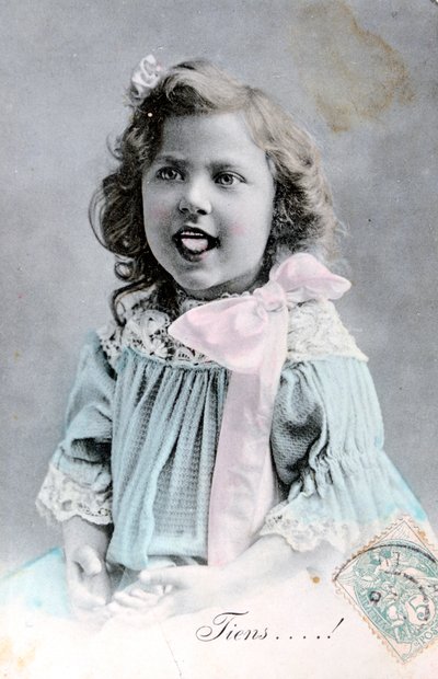Französische Postkarte, um 1900 von Unbekannt