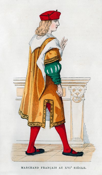 Französischer Kaufmann des 16. Jahrhunderts, 1882-1884 von Unbekannt