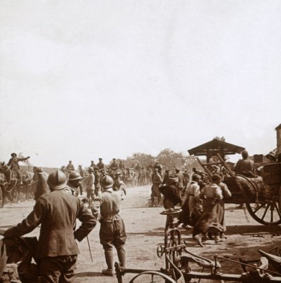 Französische Soldaten, Igny, Nordfrankreich, um 1914-1918 von Unbekannt