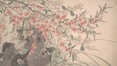Gartenblumen, datiert 1540 von Unbekannt