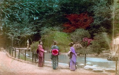 Garten, Japan von Unbekannt