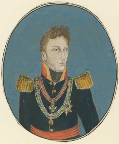 Gebhard Leberecht von Blücher 1742-1819, um 1800 von Unbekannt