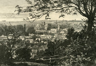 Gesamtansicht von Winchester, 1898 von Unbekannt