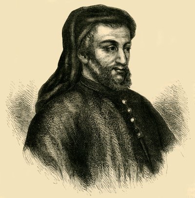 Geoffrey Chaucer, ca. 1878 von Unbekannt