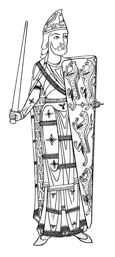 Geoffrey V., Graf von Anjou, um 1150-1155 von Unbekannt