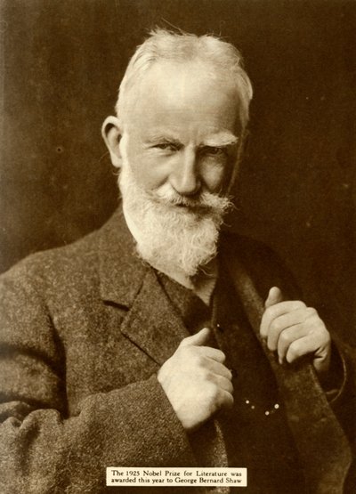 George Bernard Shaw, 1926, 1935 von Unbekannt