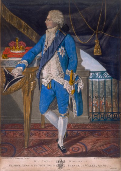 George IV. als Prinz von Wales von Unbekannt