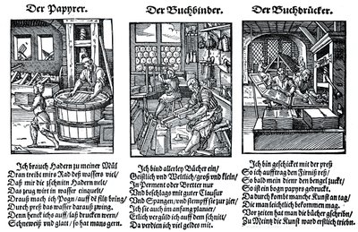 Deutsche Buchherstellung im 16. Jahrhundert, 1903 von Unbekannt