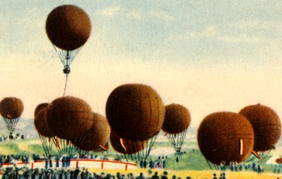 Deutscher Heißluftballonwettbewerb, 1932 von Unbekannt