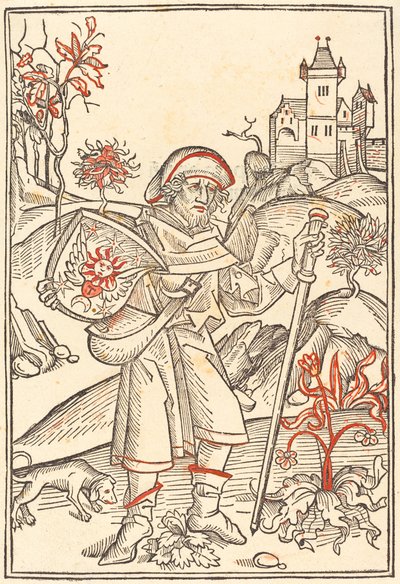 Gerson als Pilger, 1489 von Unbekannt