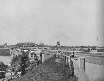 Girard Avenue Brücke, Philadelphia, ca. 1897 von Unbekannt