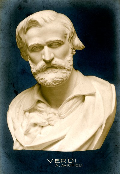 Giuseppe Verdi 1813-1901, italienischer Komponist, 1909 von Unbekannt