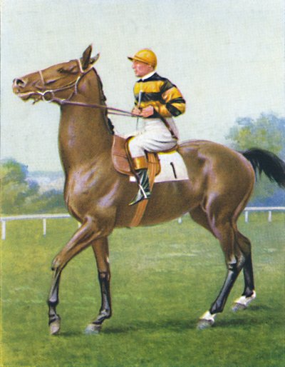 Golden Sovereign, Jockey: T. Weston, 1939 von Unbekannt