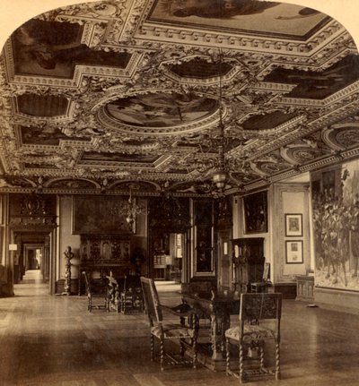 Großer Speisesaal, Schloss Frederiksborg, Dänemark, 1897 von Unbekannt