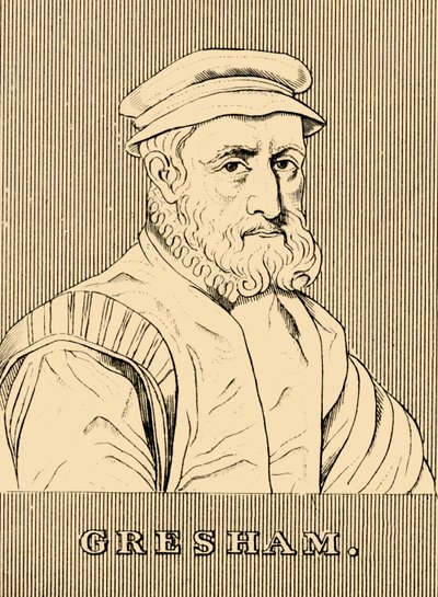 Gresham, um 1519-1579, 1830 von Unbekannt