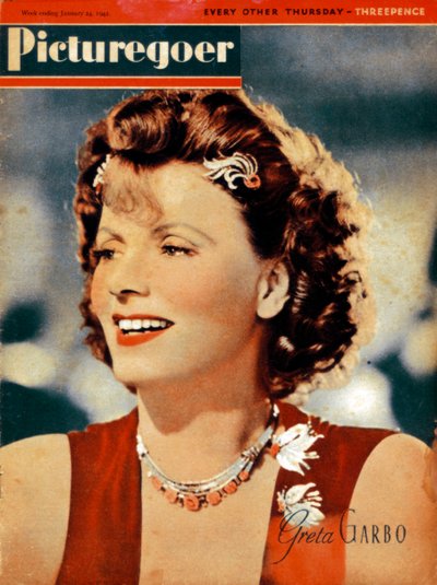Greta Garbo 1905-1990, schwedisch-amerikanische Schauspielerin, 1942 von Unbekannt