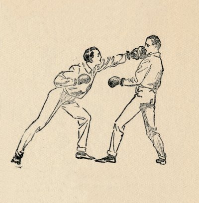 Schutz für Linkshänderführung am Kopf, 1912 von Unbekannt
