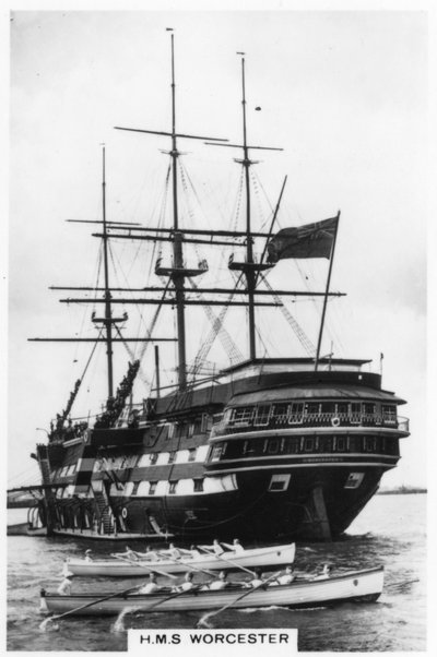 HMS Worcester, 1937 von Unbekannt