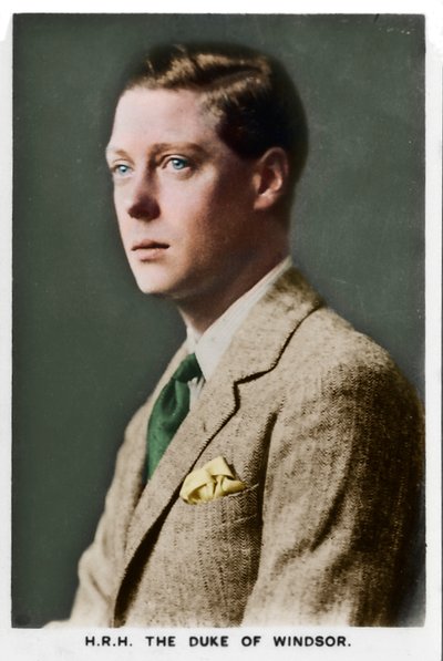 HRH Der Herzog von Windsor, 1937 von Unbekannt